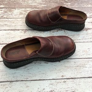 BORN Leather Mules 9.5